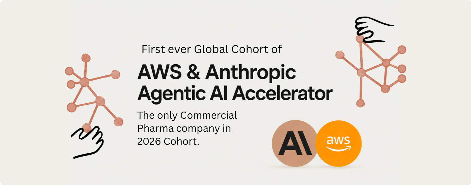 Selected for the AWS & Anthropic Agentic AI Accelerator as the only life sciences company in the 2026 cohort